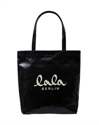 Tova Tote Coated Canvas Taske - Black